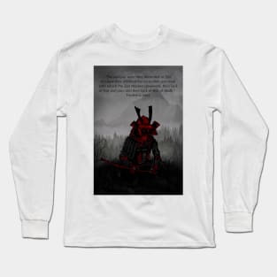 Bushido x Samurai Long Sleeve T-Shirt